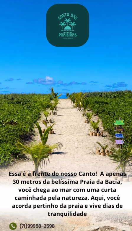Publicação do Instagram da pousada
