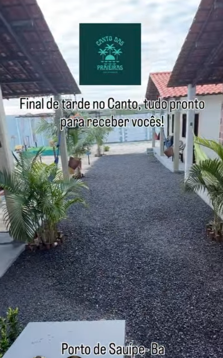 Publicação do Instagram da pousada
