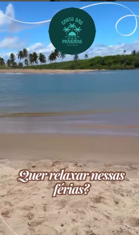 Publicação do Instagram da pousada