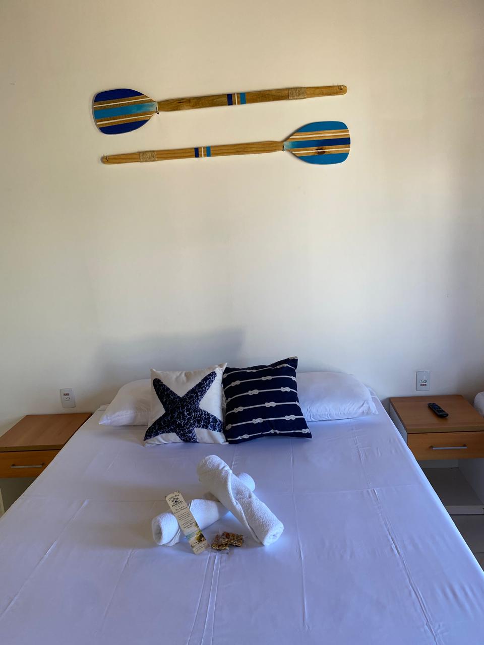 Quarto em frente à praia